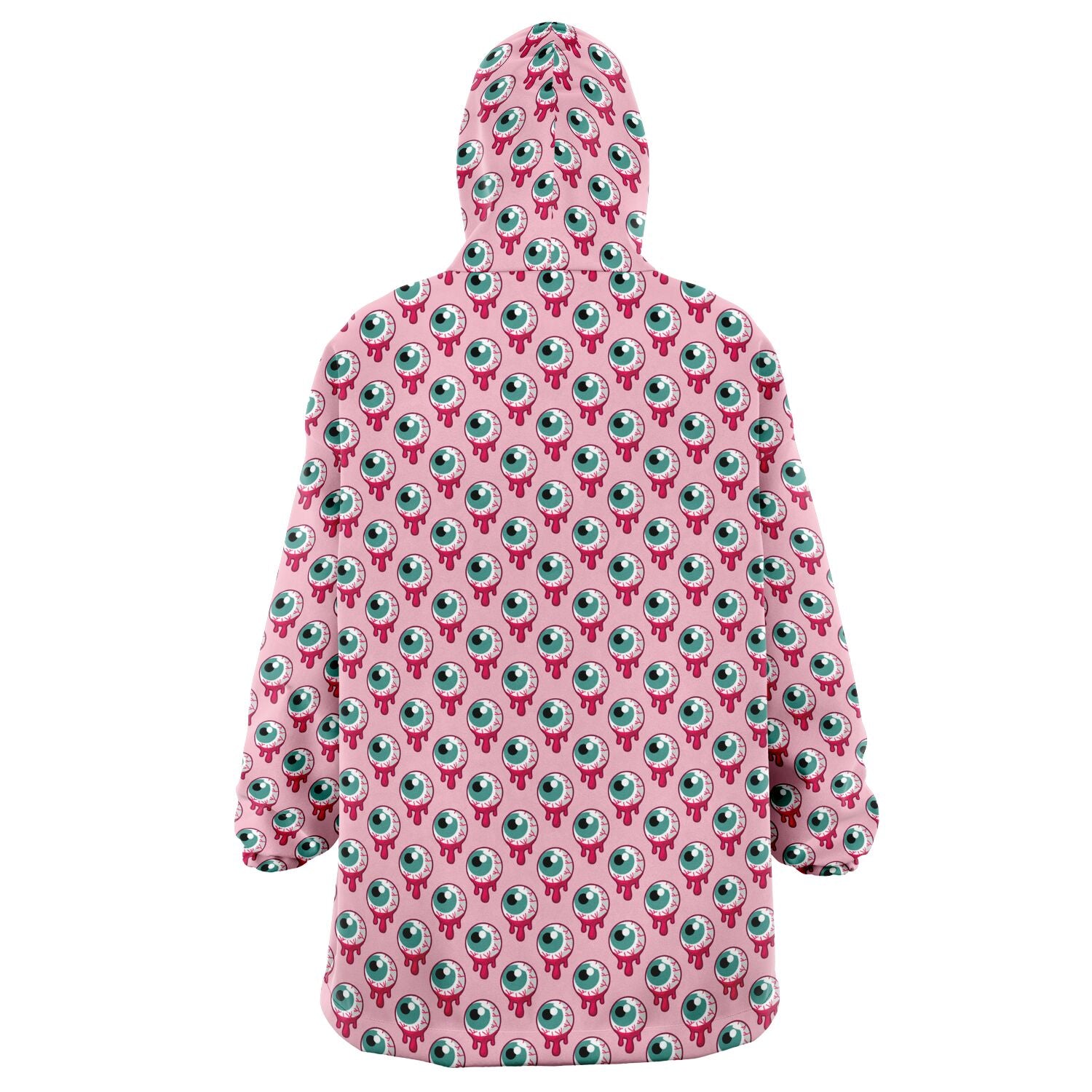 Eyeballs Snug Hoodie Wearable Blanket