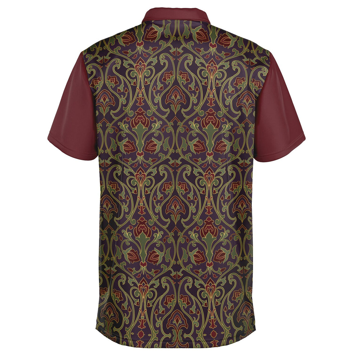 Art Deco Men&#39;s Polo - 100% Recycled, Sweat-Wicking, UPF 50+ Protection