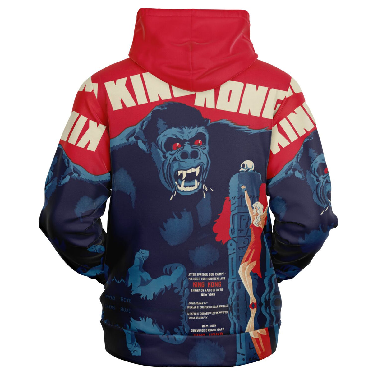 Vintage King Kong Zip-Up Hoodie