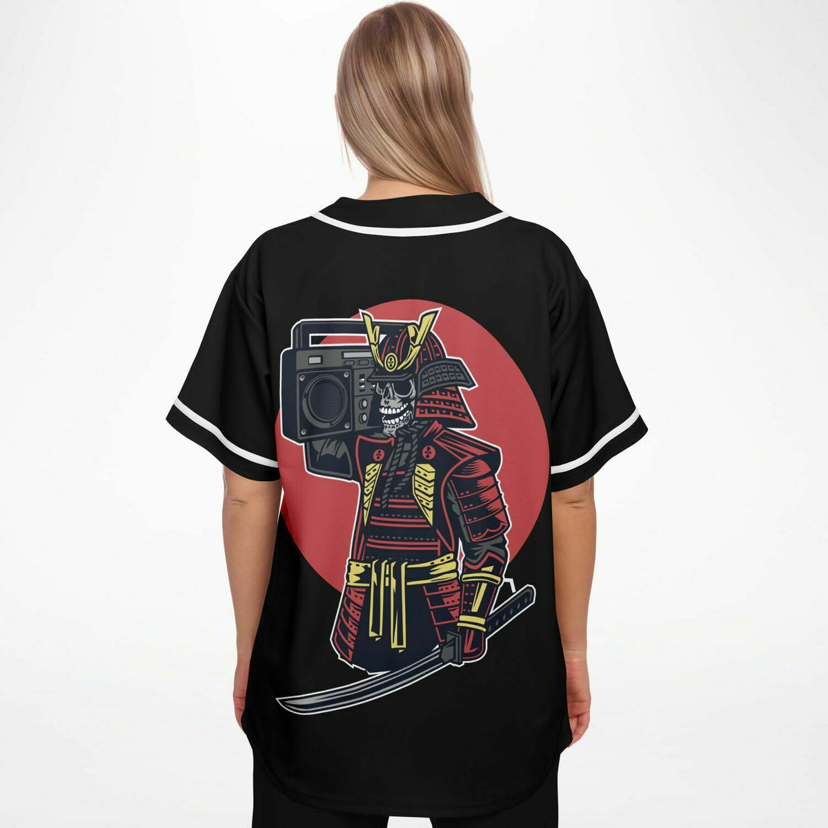 Baseball Jersey Samurai Ghetto Blaster