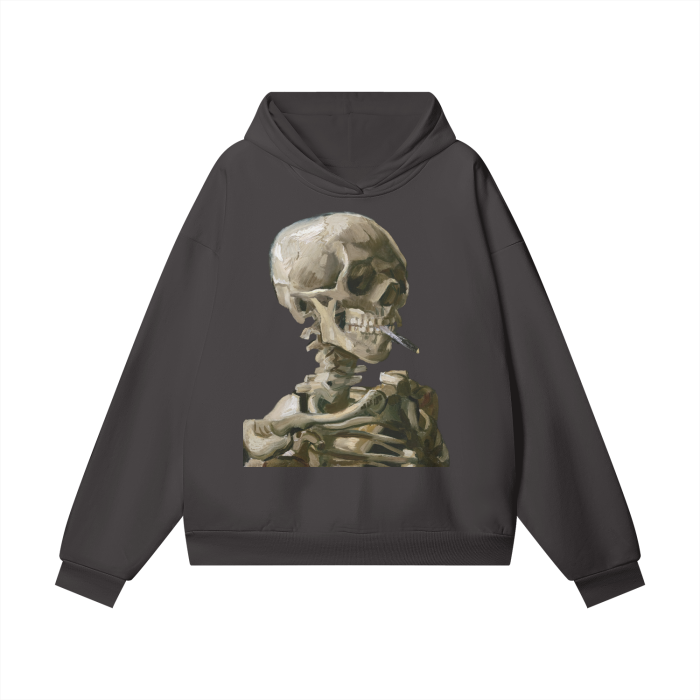 van gogh hoodie,skeleton hoodie,art print hoodie,streetwear hoodie,retro hoodie,90s hoodie,y2k hoodie,men,women,MOQ1,Delivery days 5