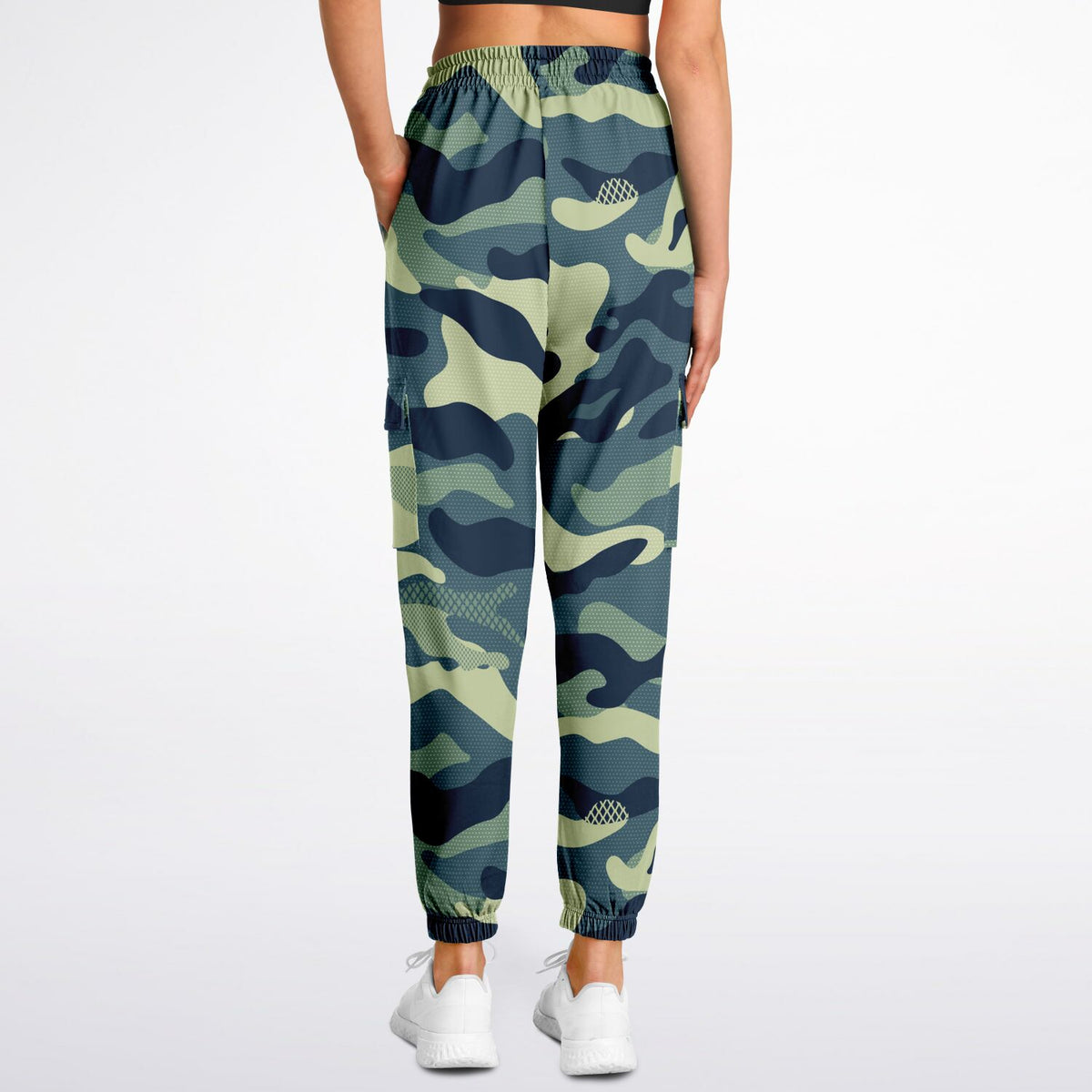 Camo Athletic Cargo Sweatpants