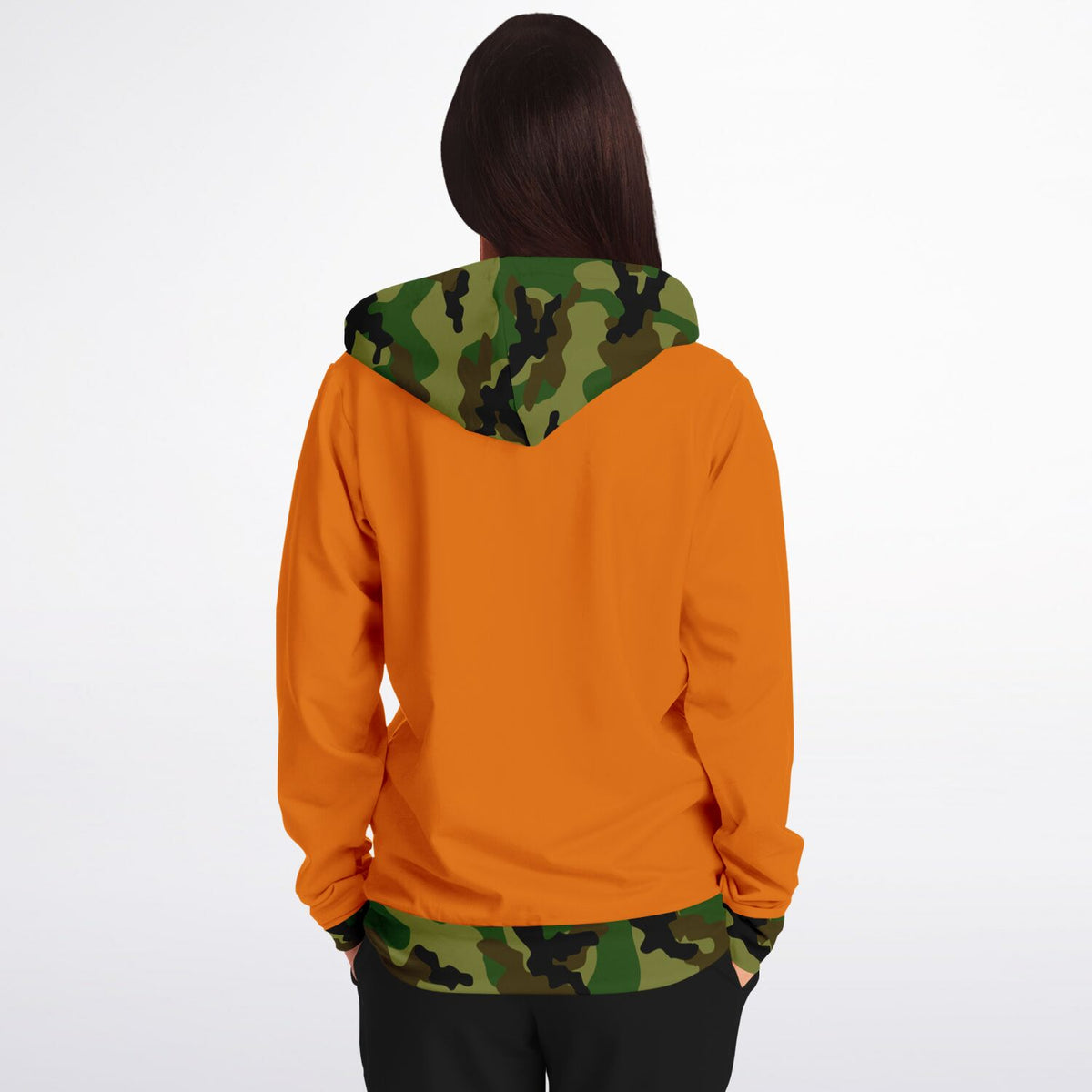 Duck Camo Zip-Up Hoodie – Premium Handmade, Exceptional Comfort, Durable, High Definition Print