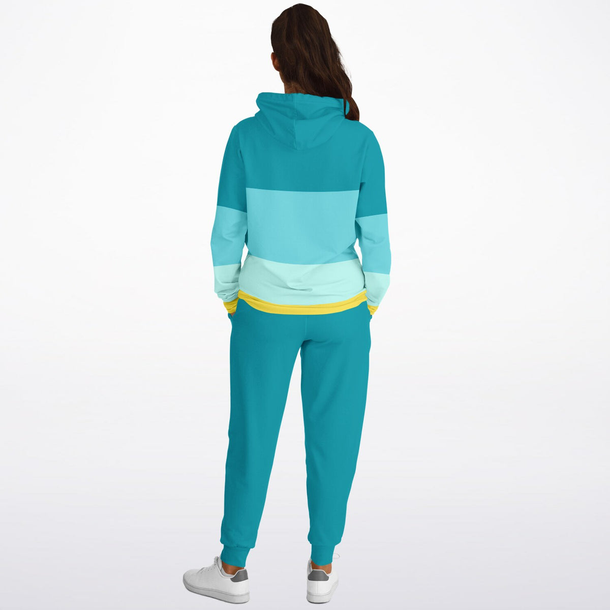 The Beach Colour Block Hoodie and Jogger set