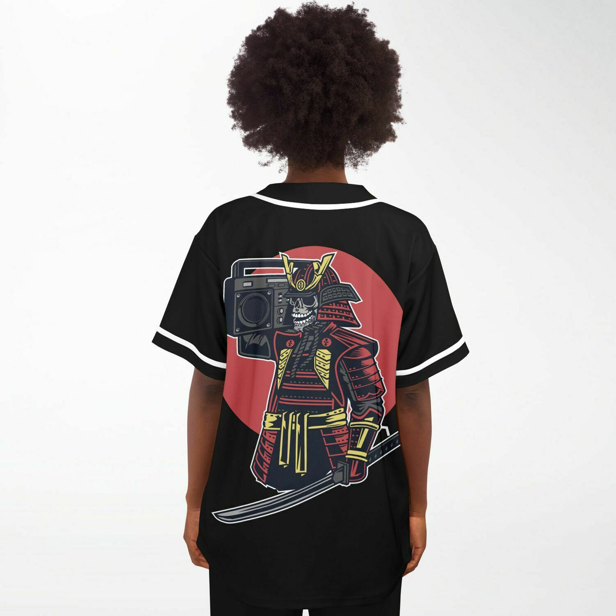 Baseball Jersey Samurai Ghetto Blaster