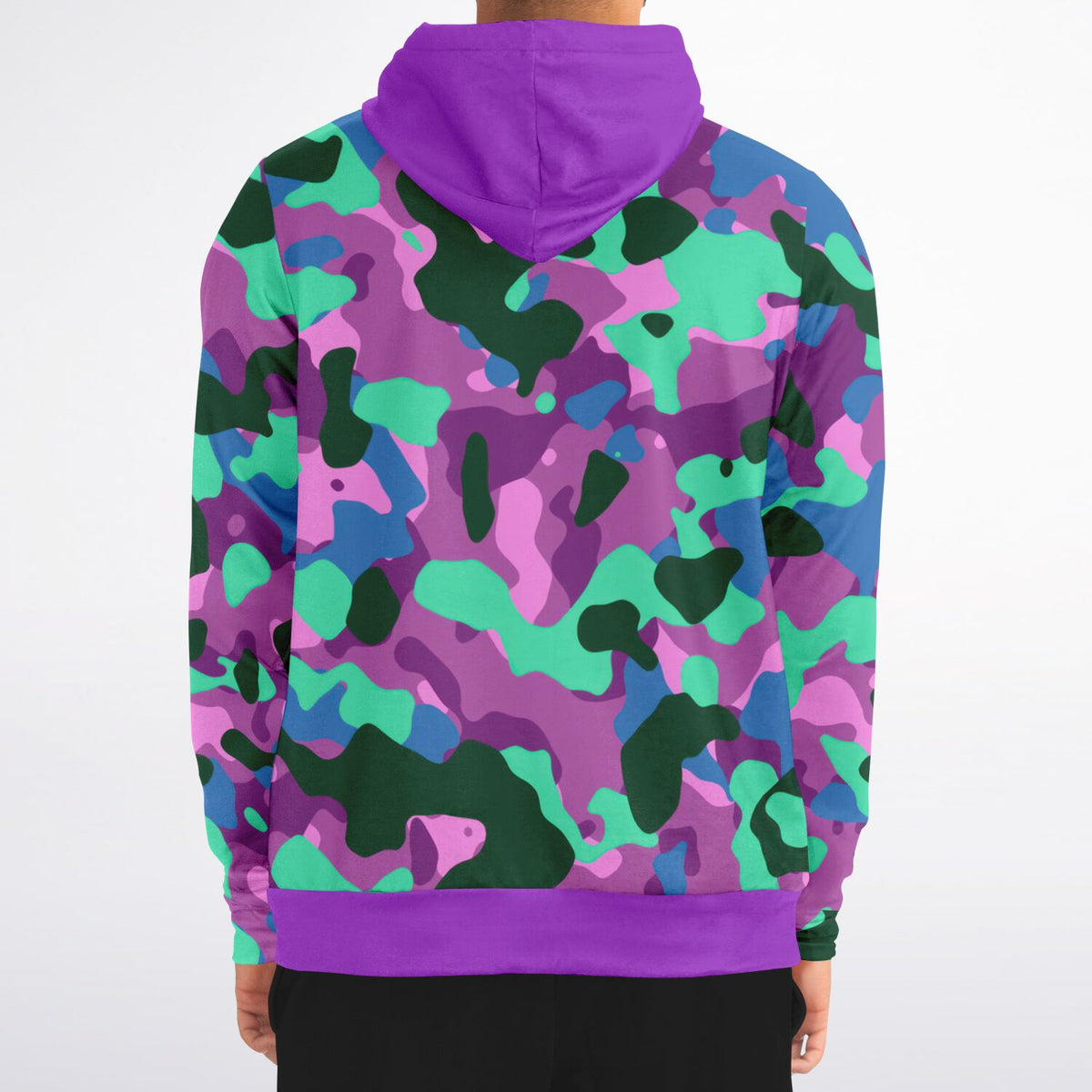 adidas Men's Future Icon All Over Printed Full-Zip Hoodie