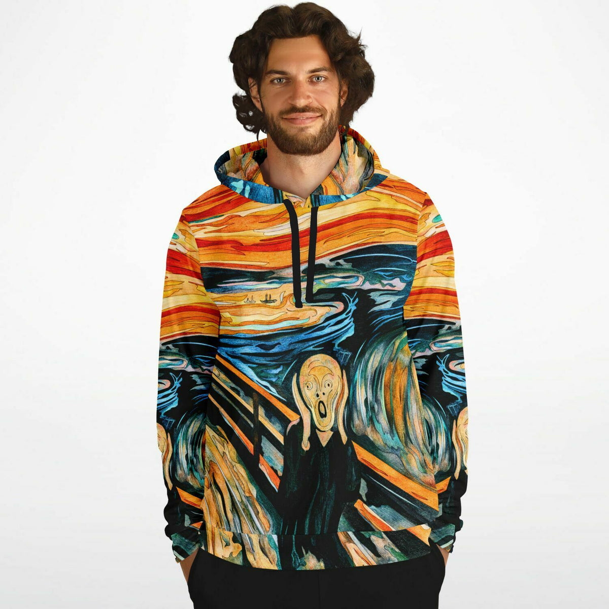Heavyweight Hoodie The Scream- Edvard Munch