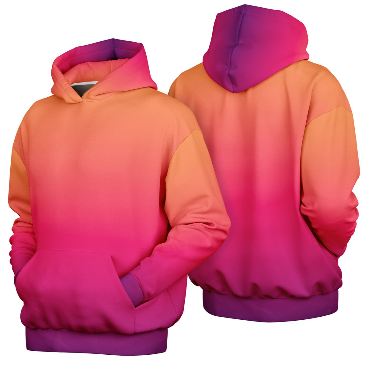 Sunset Ombre Heavyweight Oversized Hoodie