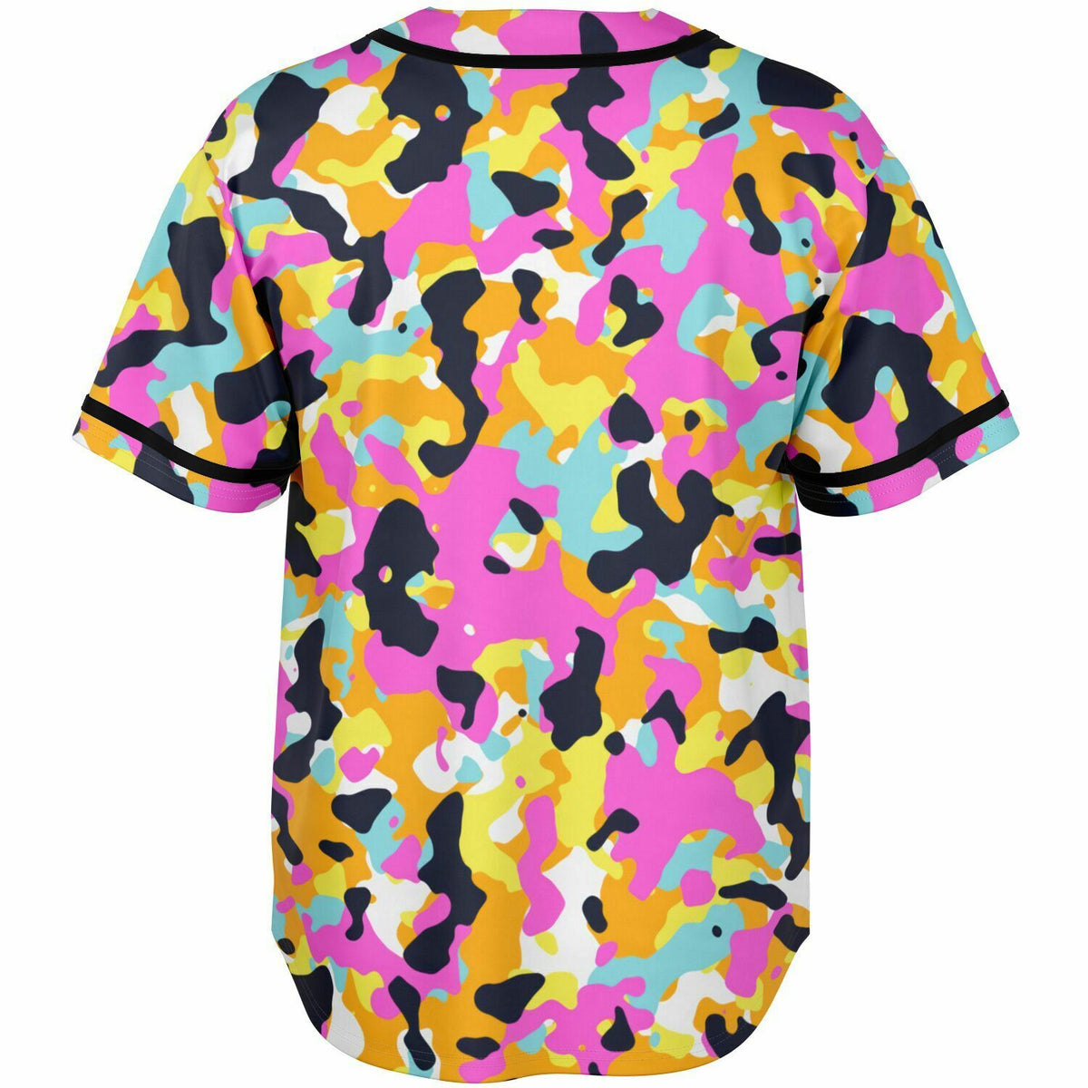 Y2K Urban Camo Baseball Jersey - AOP
