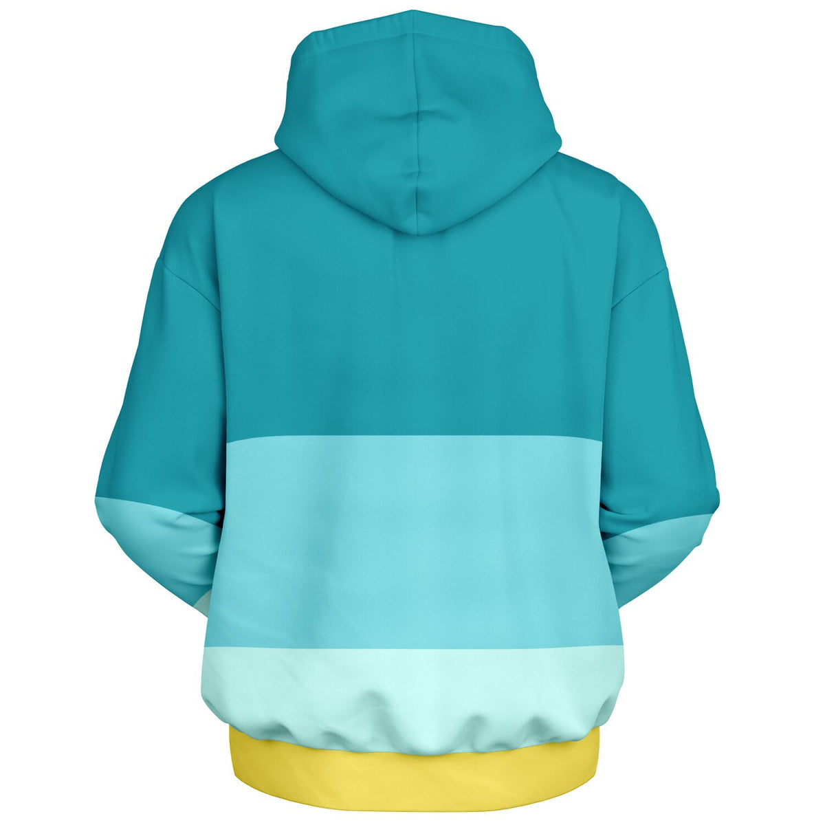 The Beach Color block Heavyweight Oversized Hoodie