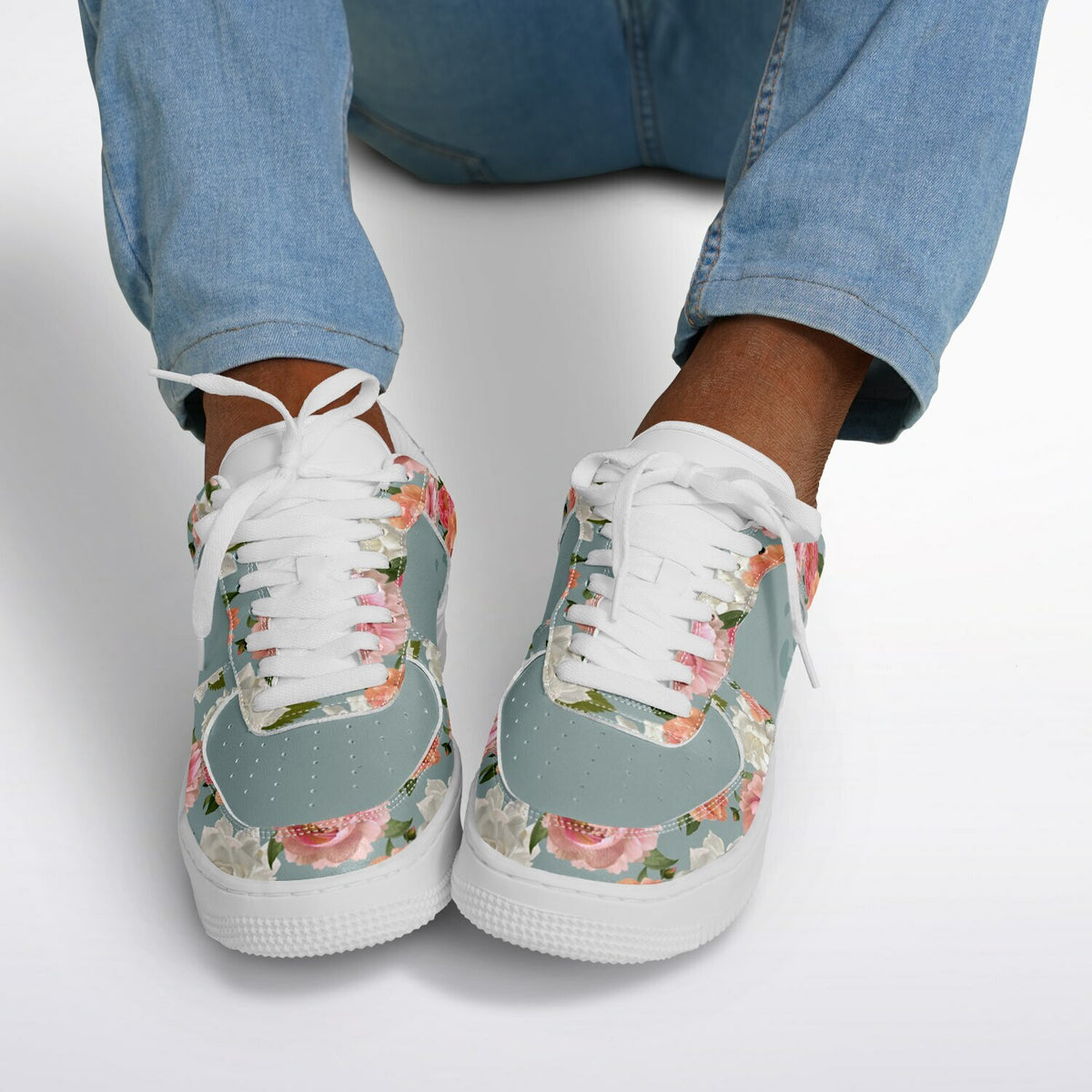 Floral Vegan Trainers