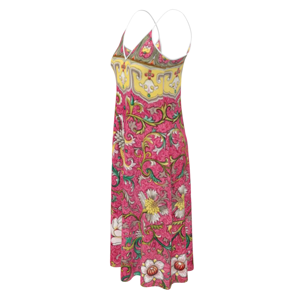 Art Nouveau Slip Dress