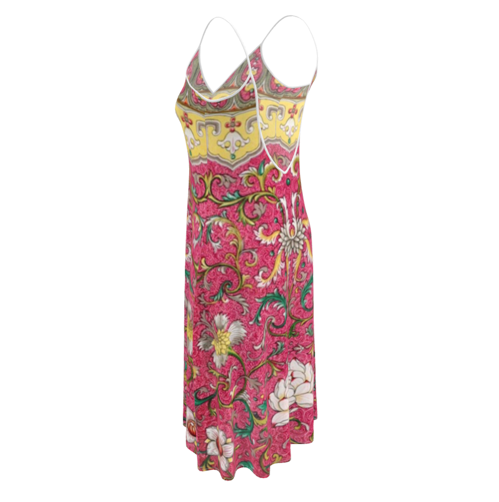 Art Nouveau Slip Dress