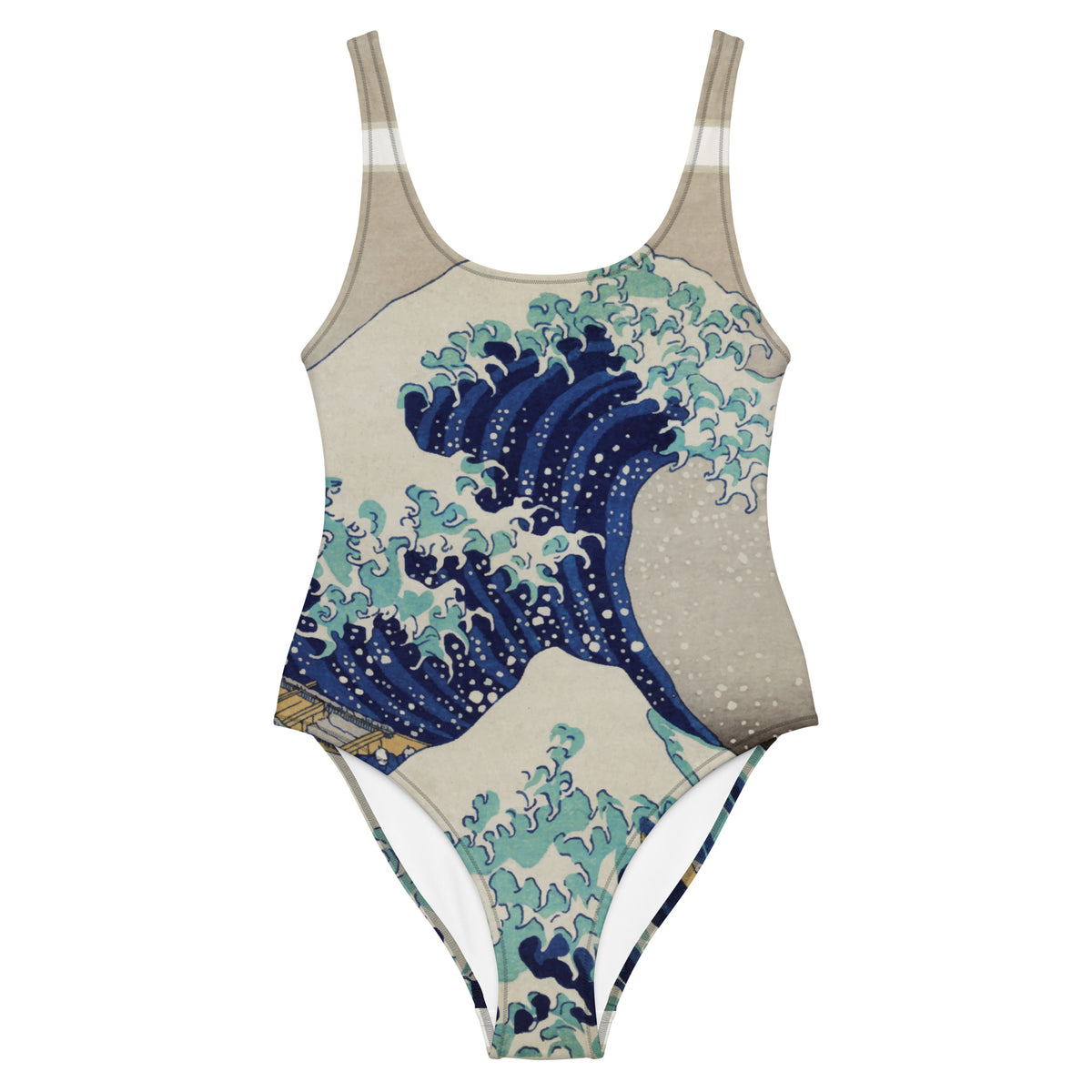 One-Piece Swimsuit - The Great Wave