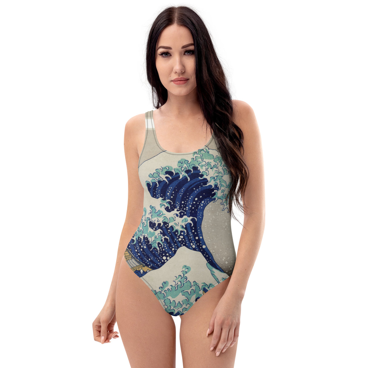 One-Piece Swimsuit - The Great Wave