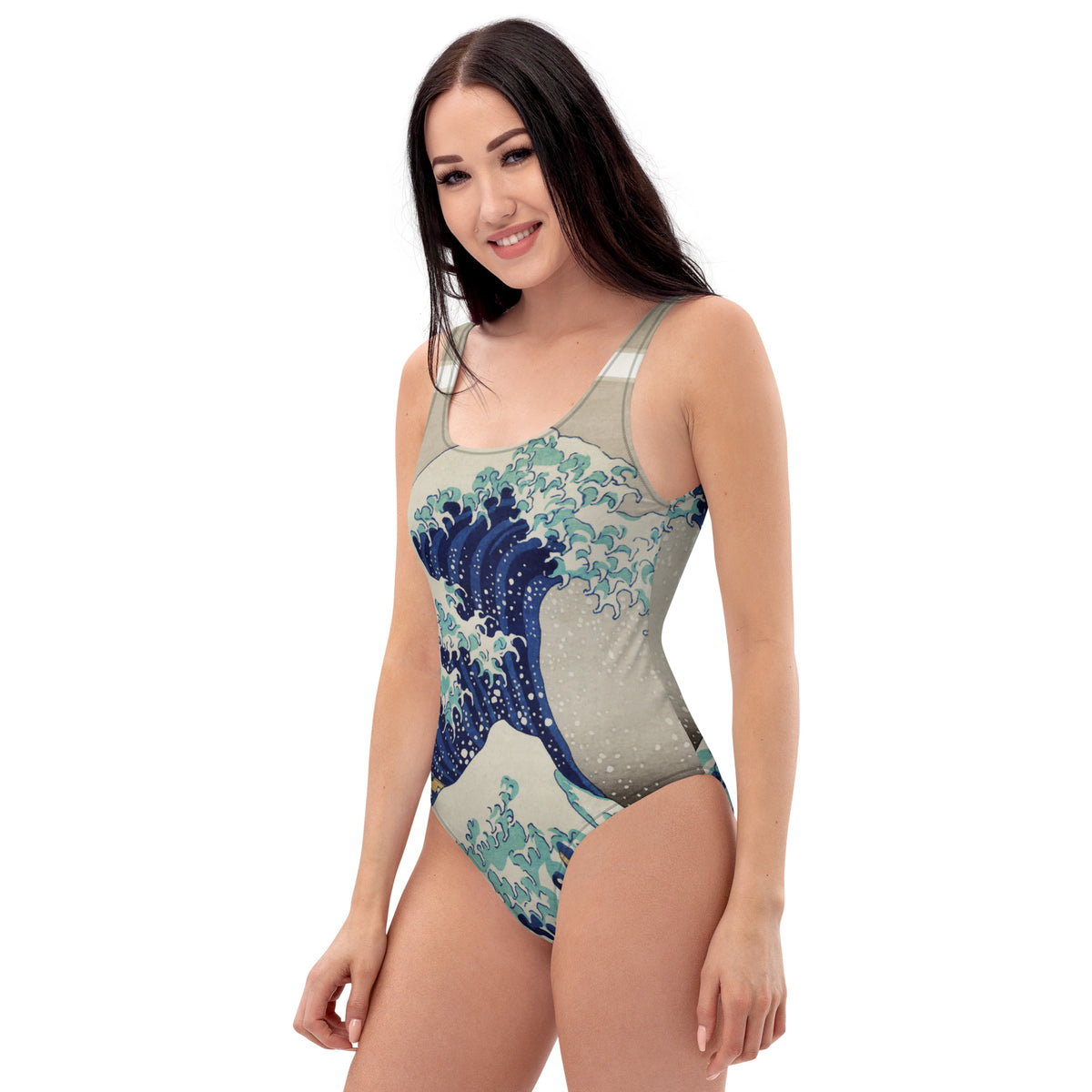 One-Piece Swimsuit - The Great Wave