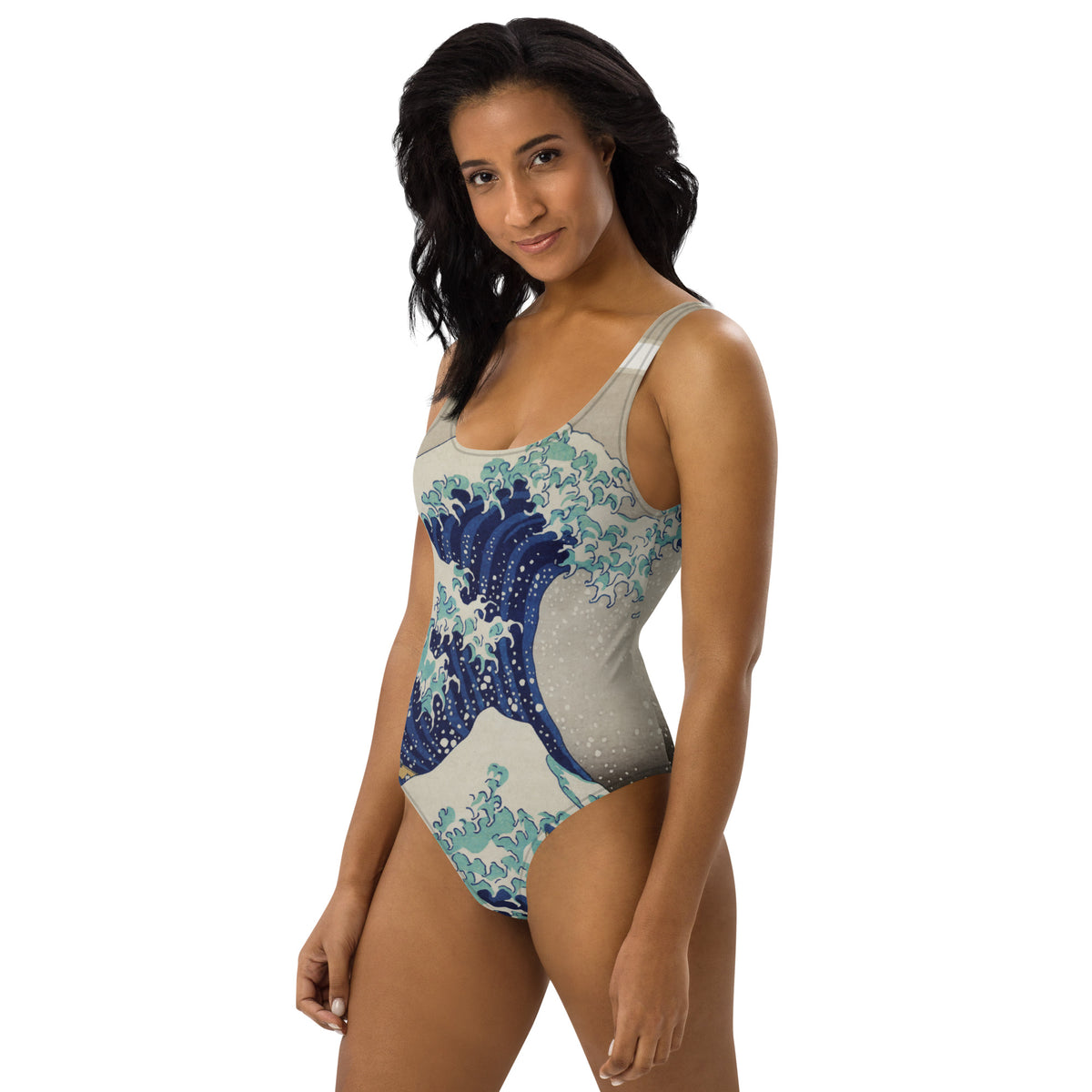 One-Piece Swimsuit - The Great Wave