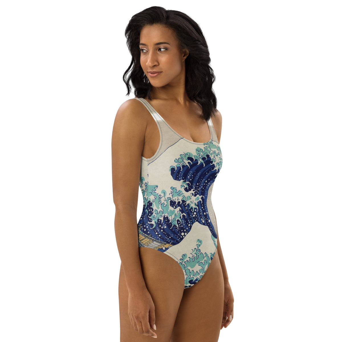 One-Piece Swimsuit - The Great Wave