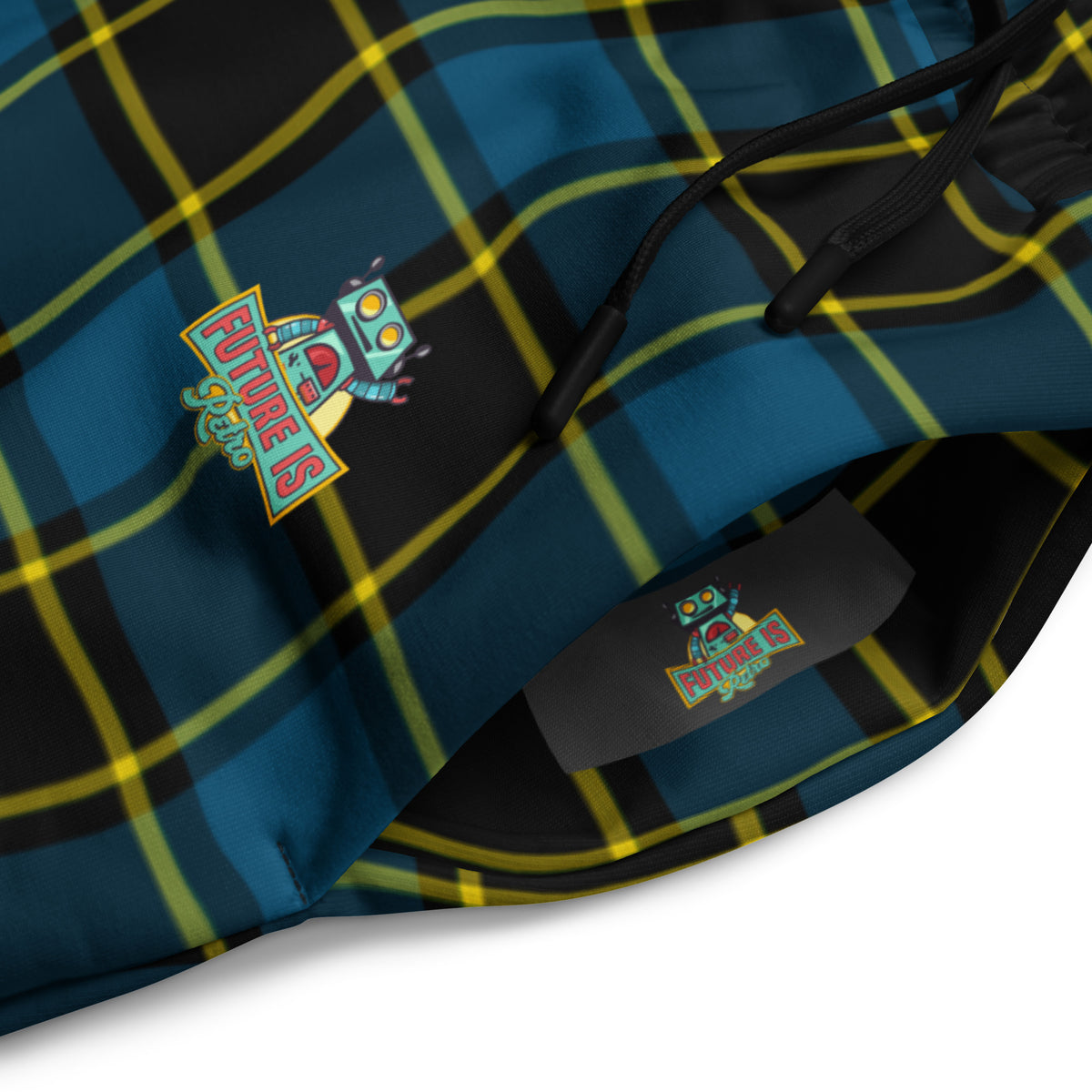 Tartan Wide-leg joggers