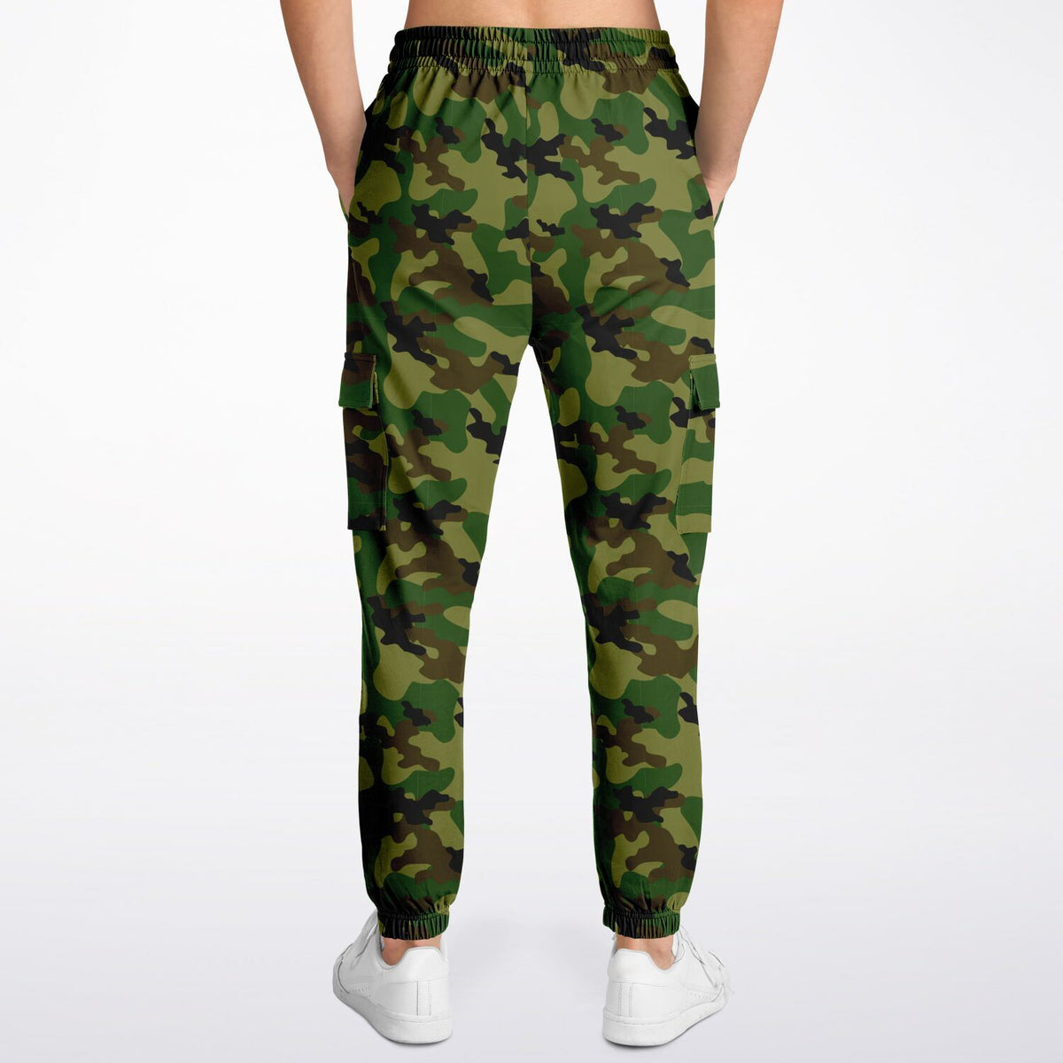 Y2K Retro-Cargo-Jogginghose aus Poly-Baumwolle 