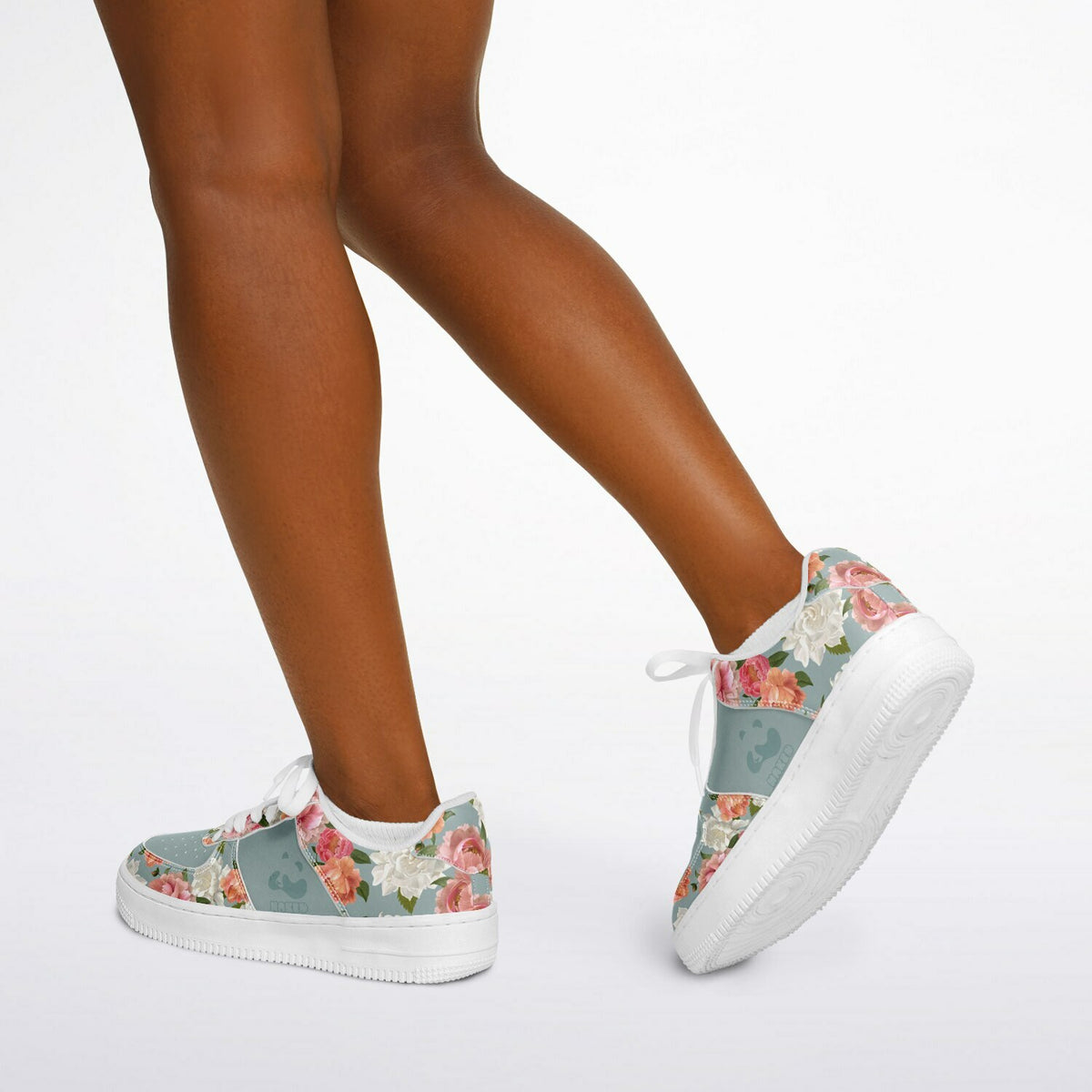 Floral Vegan Trainers