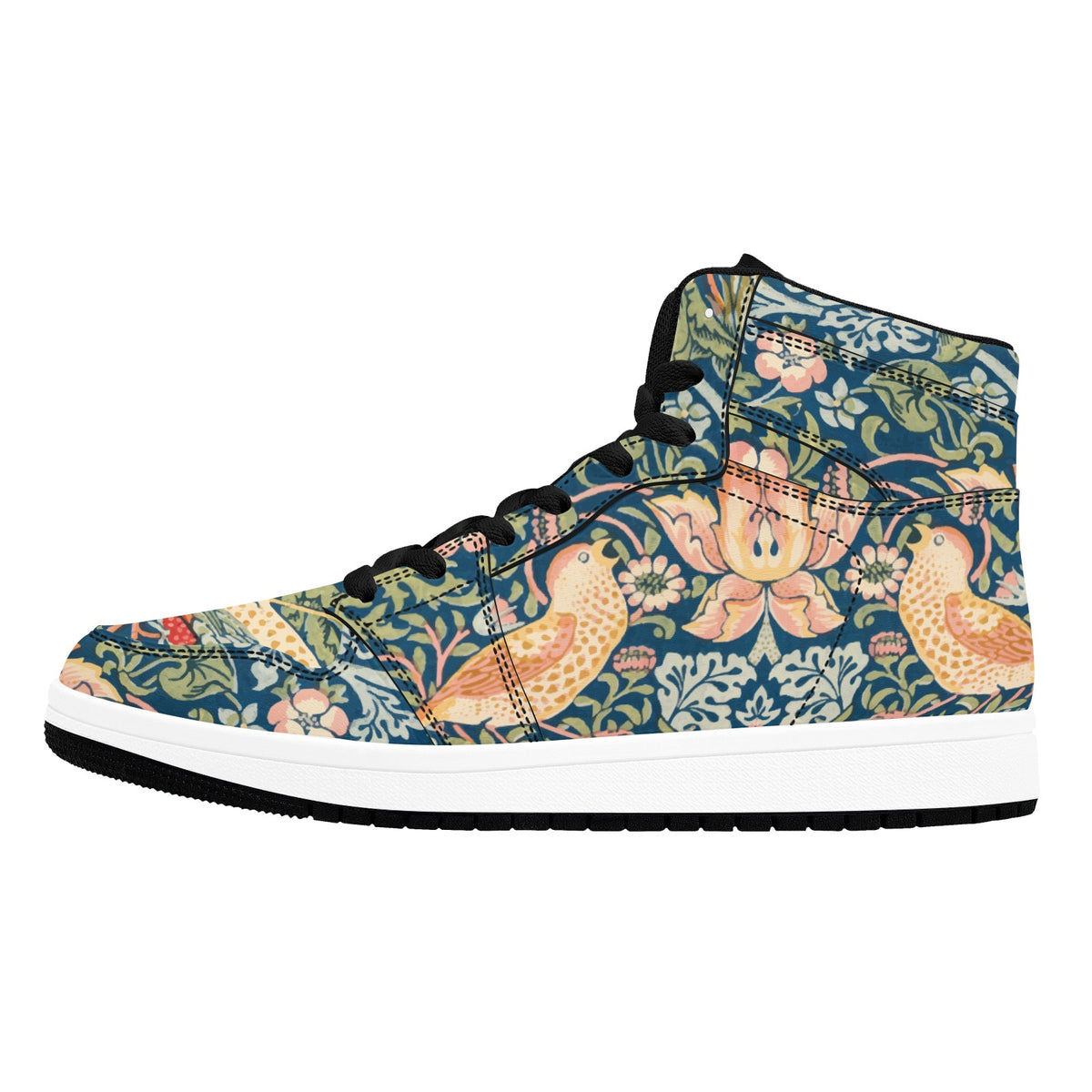 Unisex Vegan Leather Art Nouveau Sneakers