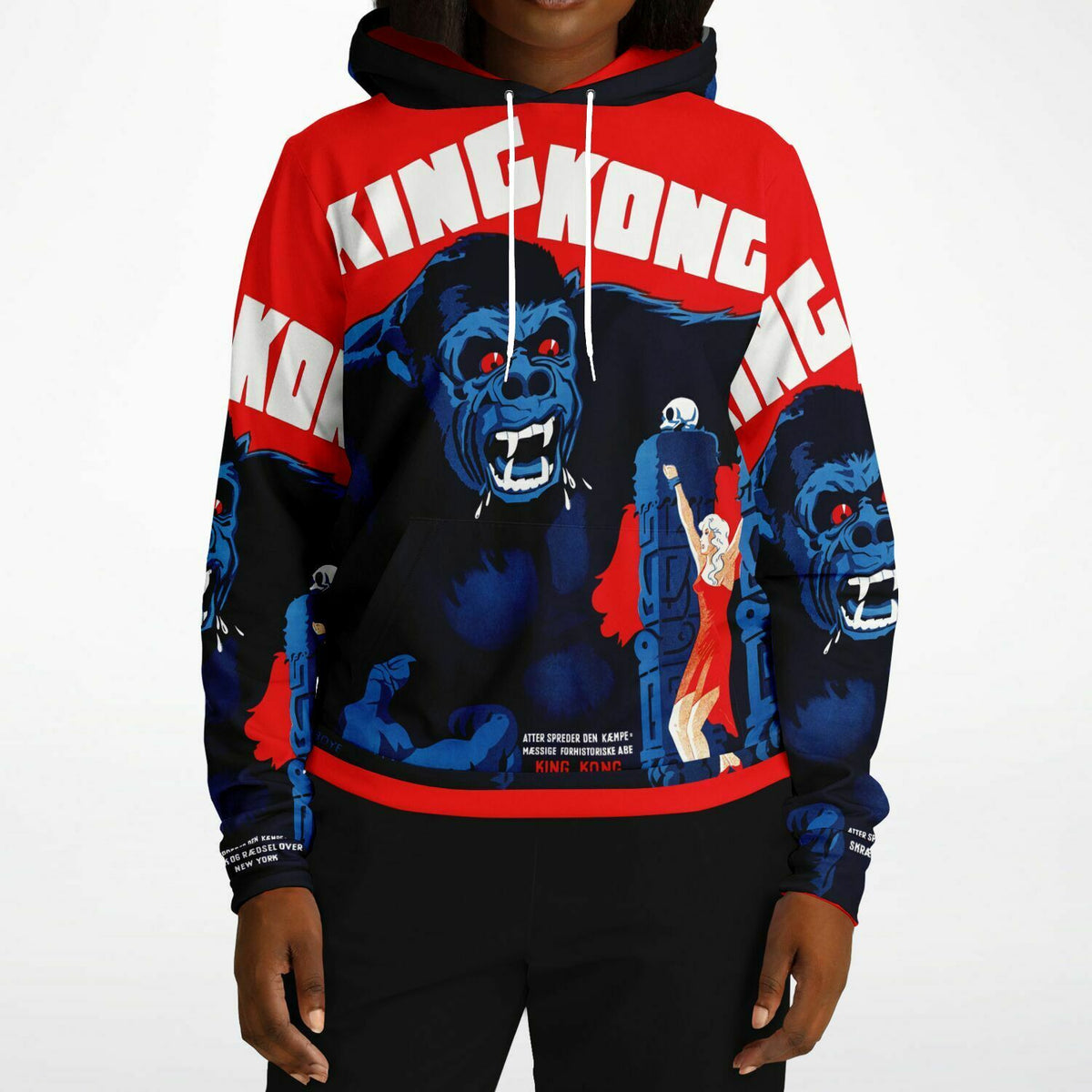 King Kong Retro Hoodie Feat Vintage Graphics
