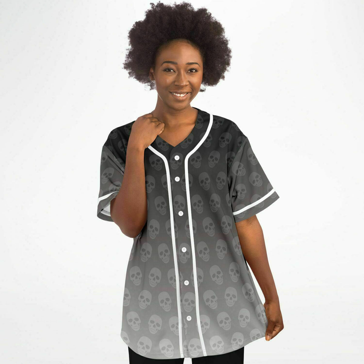 Baseball Jersey - skull