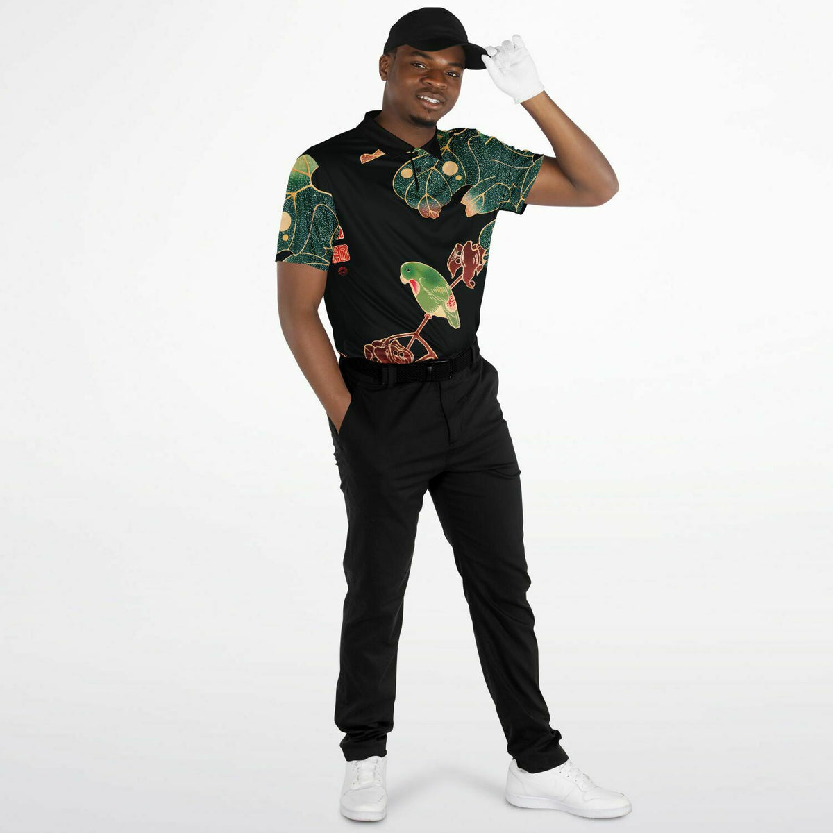 Ukiyo-e Performance Golf Polo Shirt