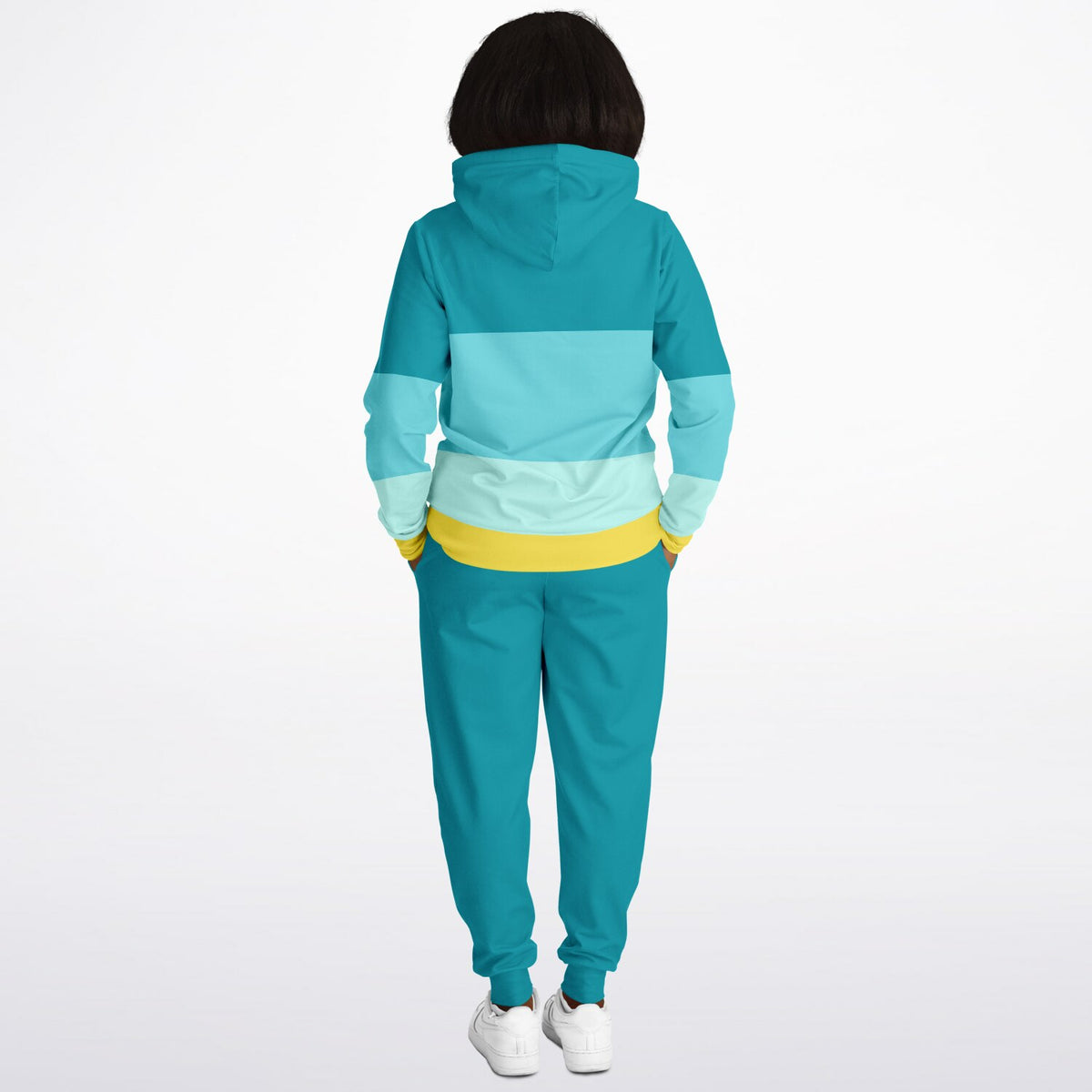 The Beach Colour Block Hoodie and Jogger set