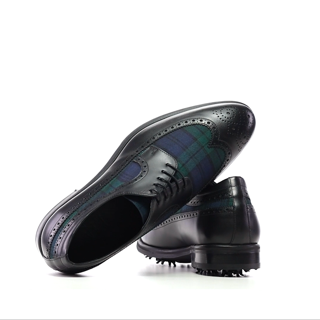 Handmade Golf Shoes The Black Watch