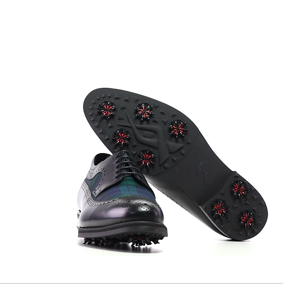 Handmade Golf Shoes The Black Watch