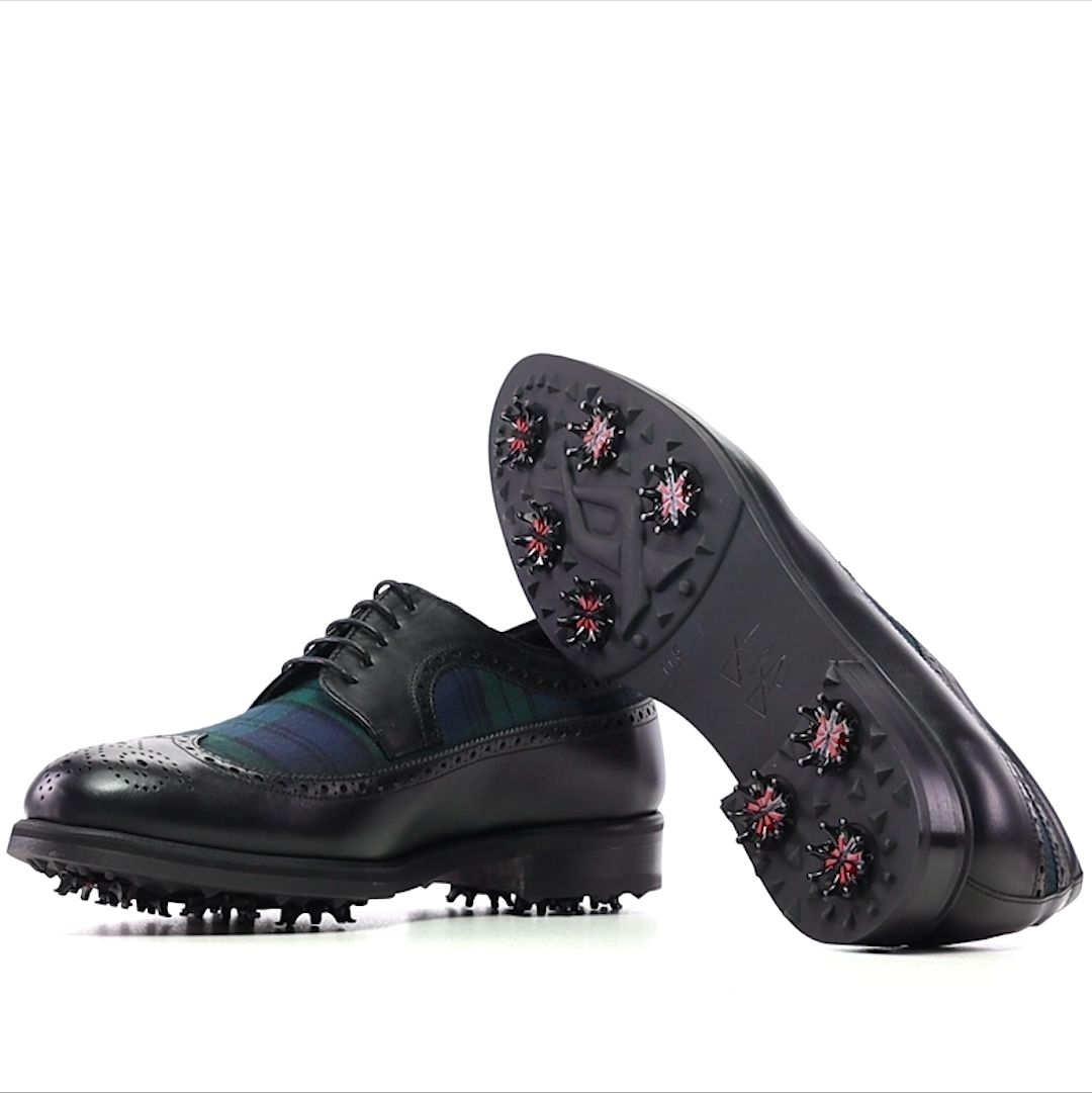 Handmade Golf Shoes The Black Watch