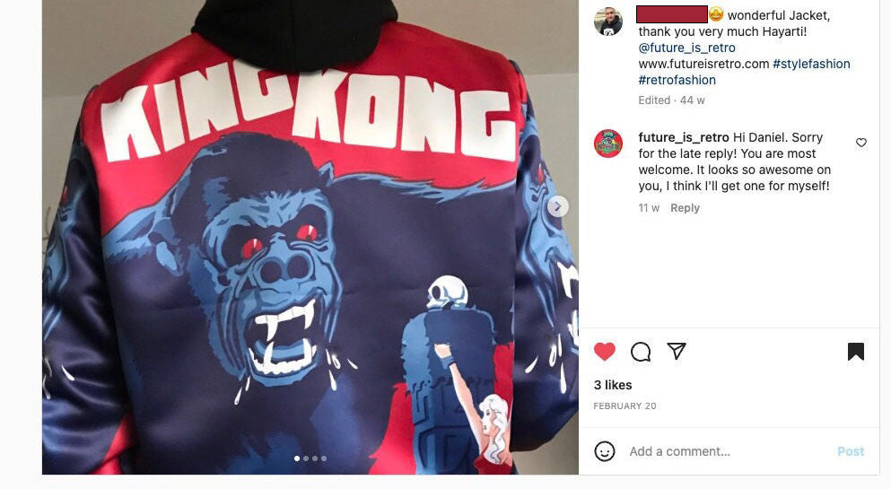 King Kong Bomber Jacket (Museum Collection)