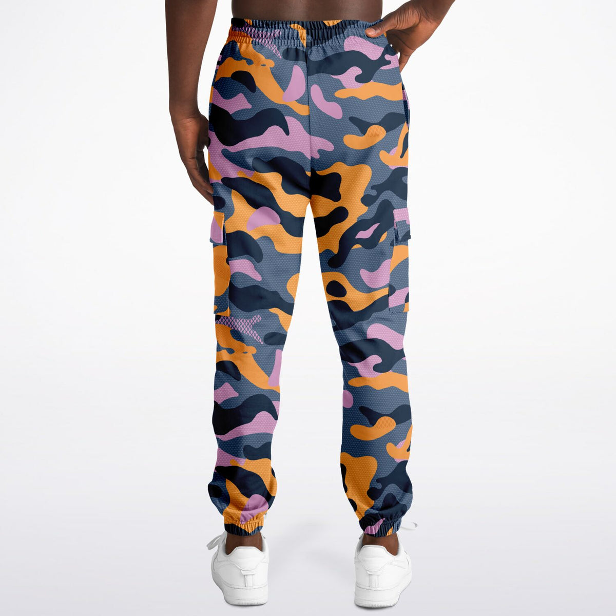 Y2K Urban Camo Sportliche Cargo-Jogginghose - AOP 