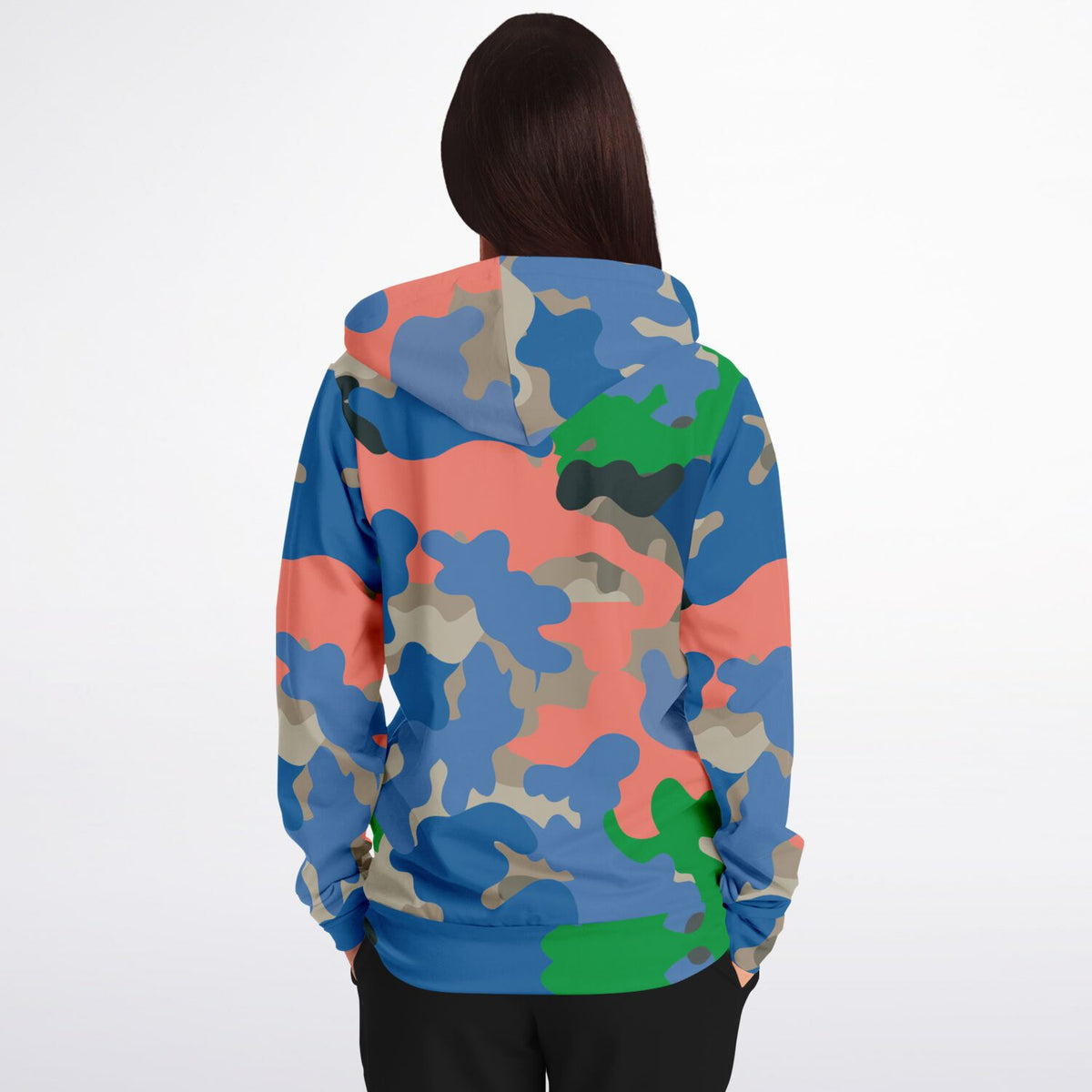 Street Camo Zip-Up Hoodie