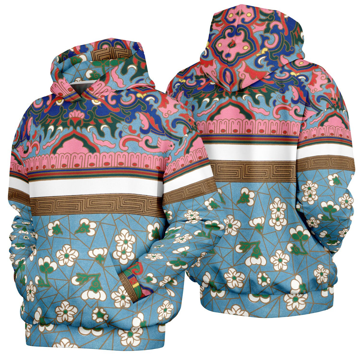 Heavyweight Hoodie Art Nouveau