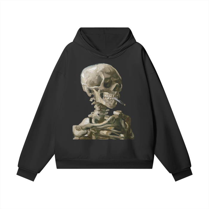 van gogh hoodie,skeleton hoodie,art print hoodie,streetwear hoodie,retro hoodie,90s hoodie,y2k hoodie,men,women,MOQ1,Delivery days 5