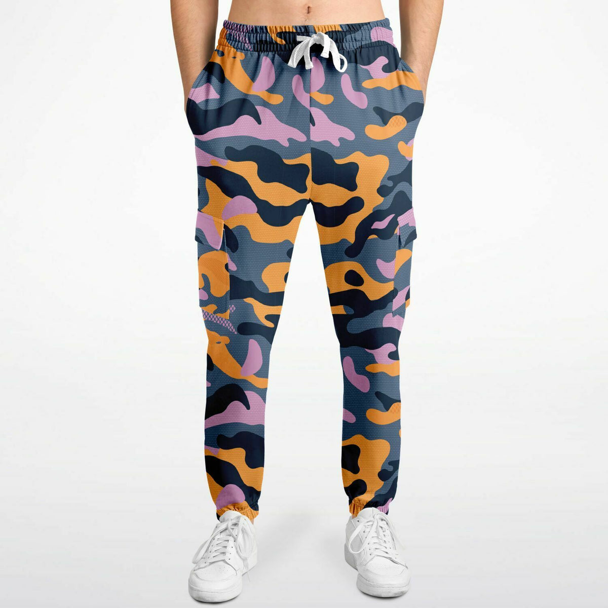 Y2K Urban Camo Sportliche Cargo-Jogginghose - AOP 