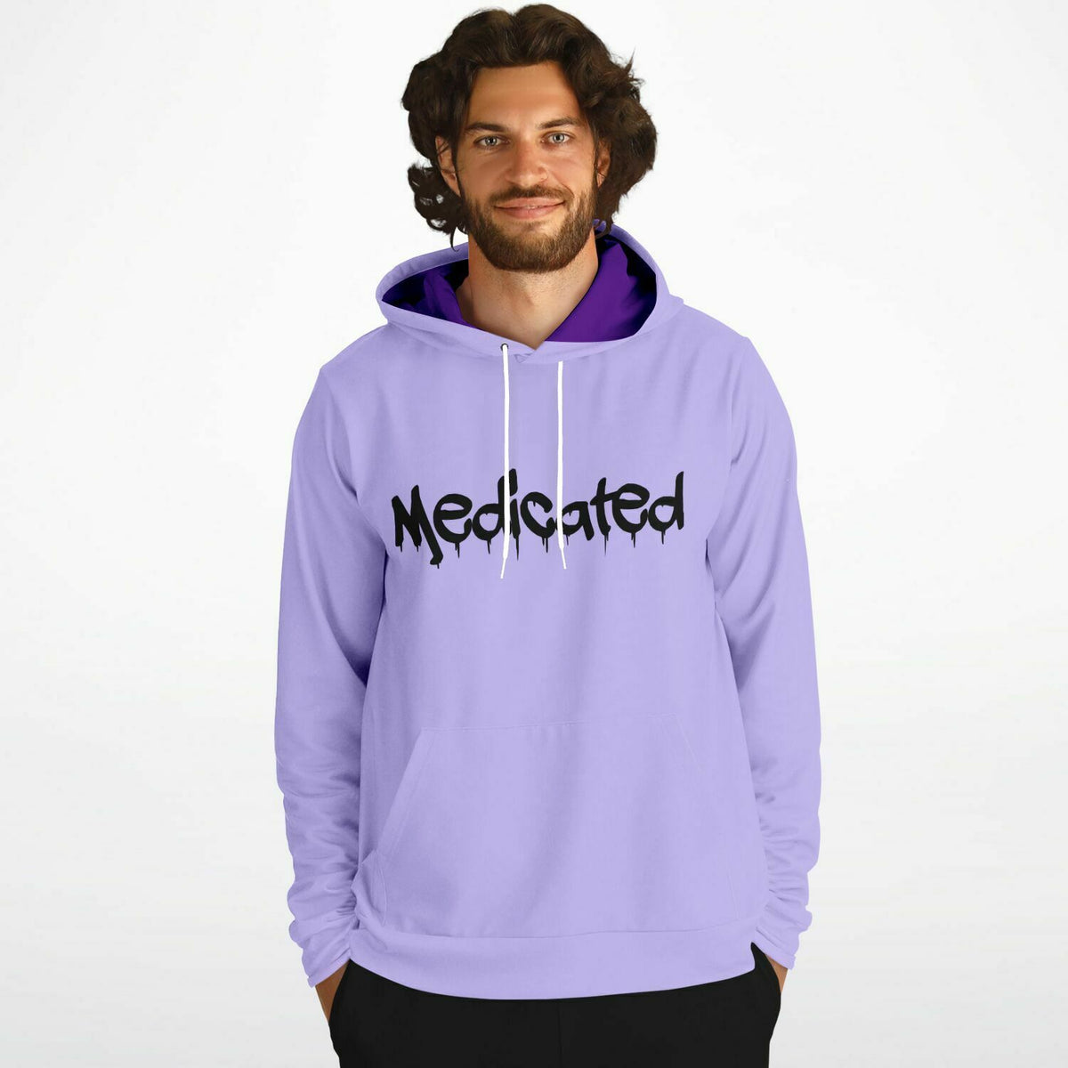 Medicated Athletic Hoodie - AOP