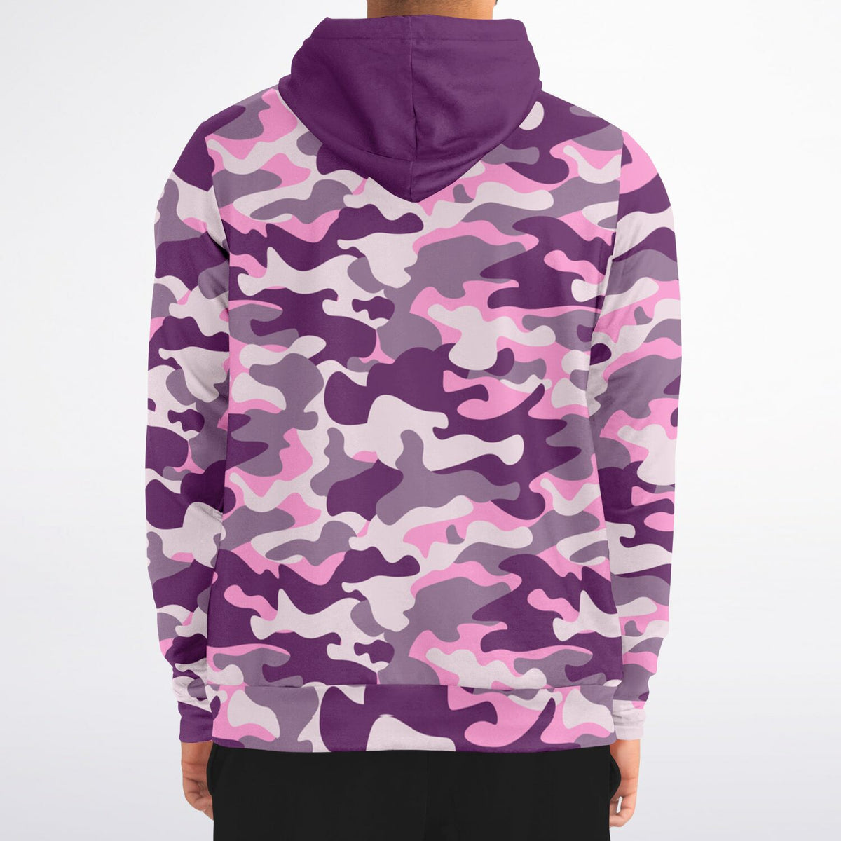 Urban Camo Zip-Up Hoodie