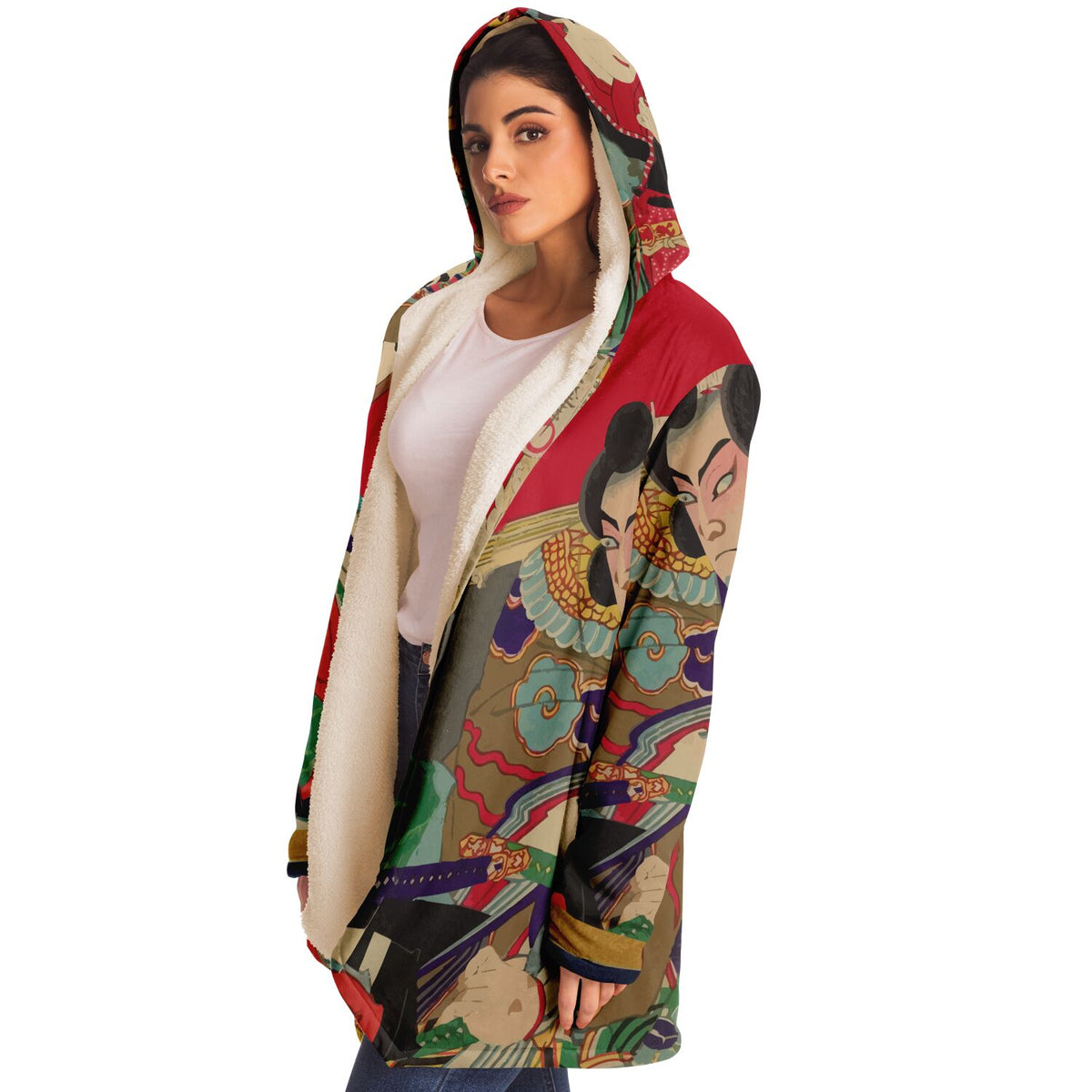 Japanese Art MicroFleece Cloak (Museum Collection)