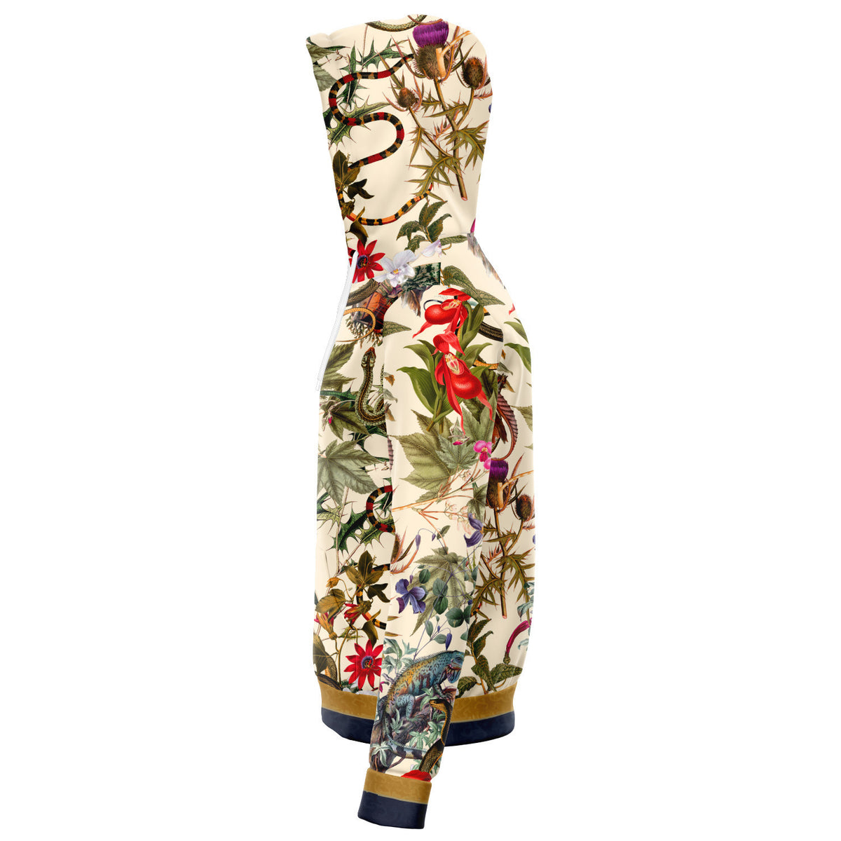 Baroque Lizard Zip Hoodie