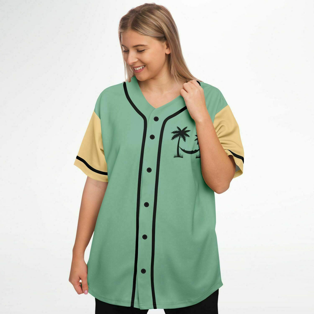Baseball Jersey 50s Tropic, Retro Baseball Jersey