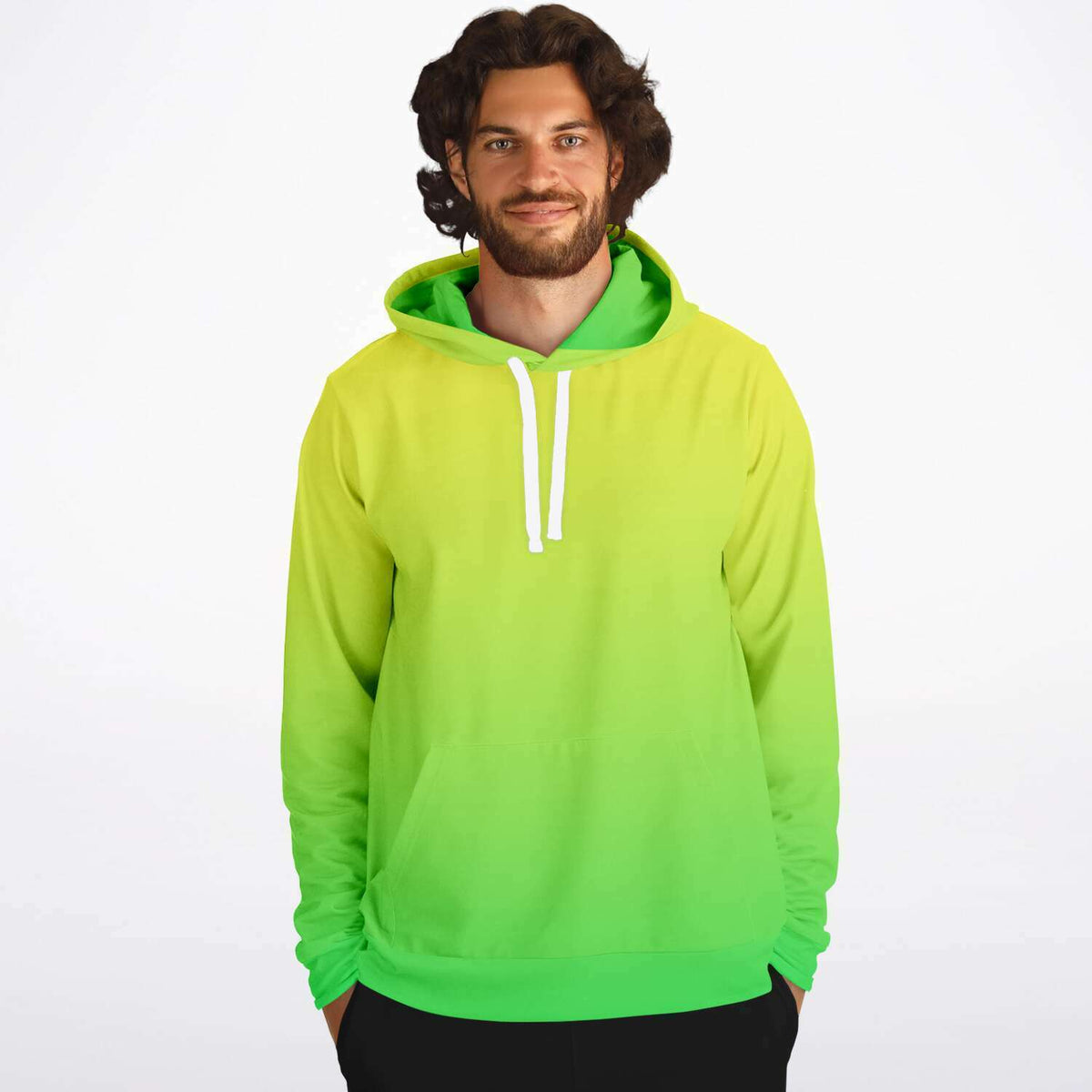 Key Lime Lemon Meringue Gradient Hoodie for men and women Future