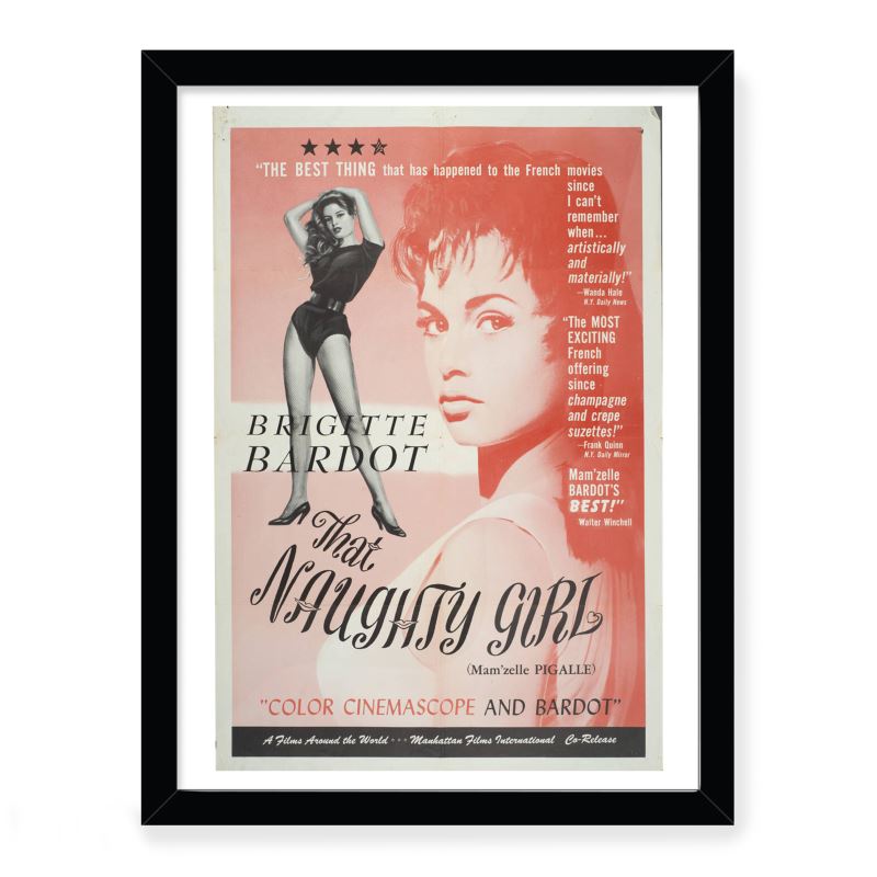 Bridget Bardot - Klassischer Filmdruck