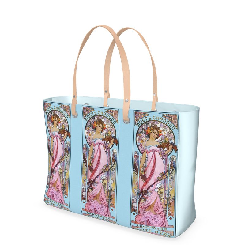 Alphonse Mucha Moet and Chandon Handbag