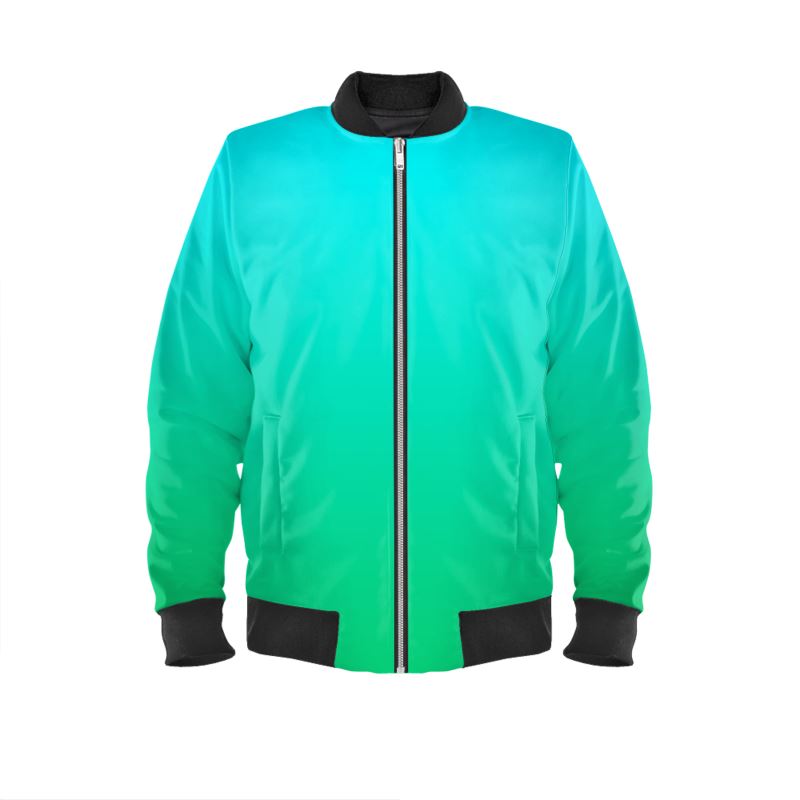 Super Fly Bomberjacke aus marmoriertem Samt, Jersey, Satin oder wasserdichtem Außenmaterial