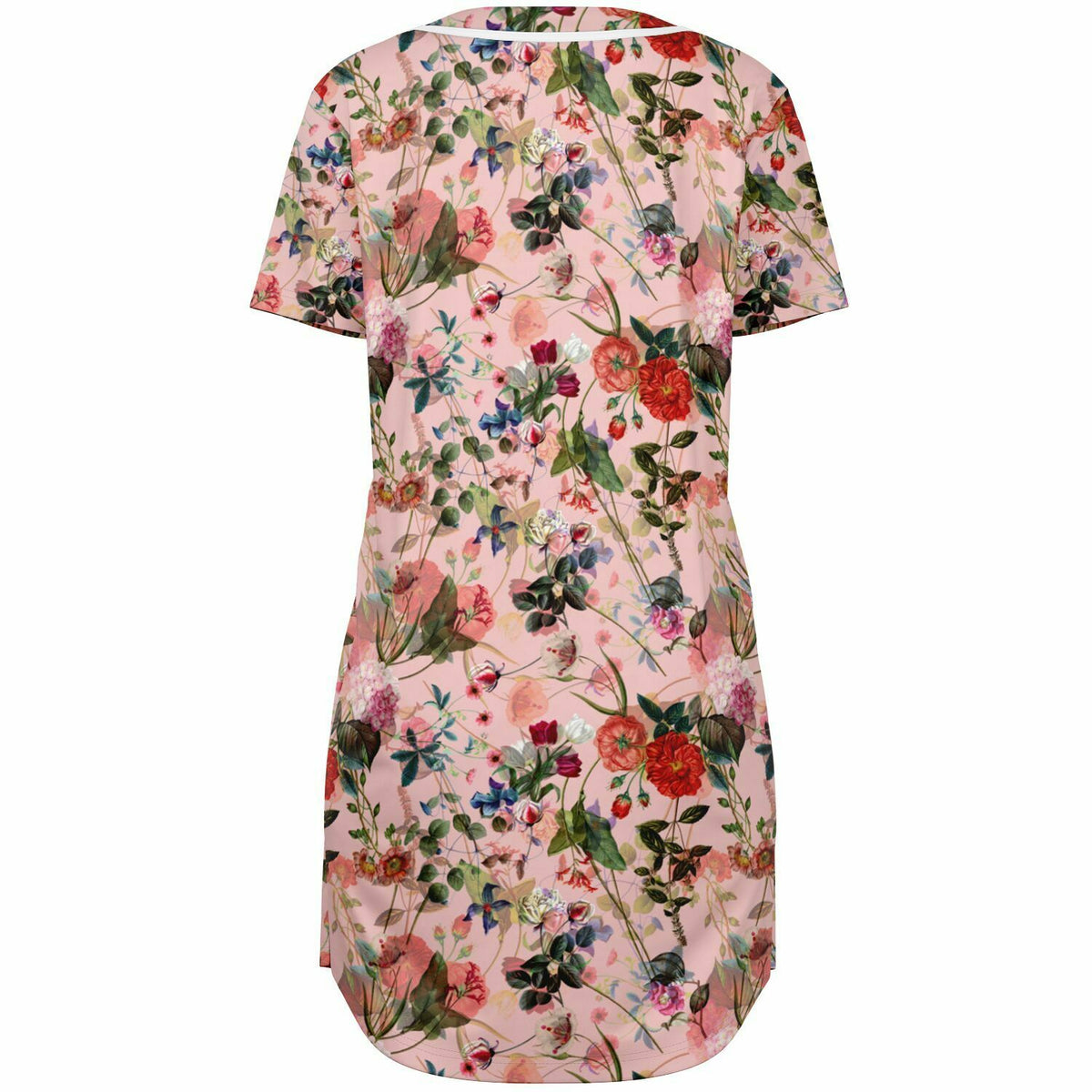 Baseball Jersey Dress Art Nouveau Floral- AOP