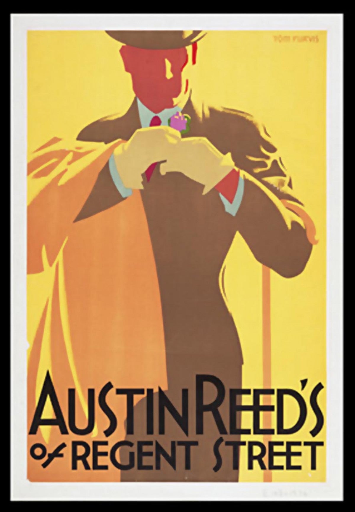 Austin Reed vintage poster